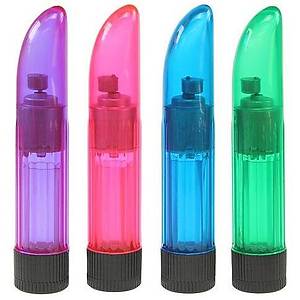 Crystal Clear 13 cm.Titre�imli Lady Finger Vibrat�r - �r�n Kodu: 3956