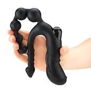 Trible Devil 3'l� 10 Ritim Titre�imli 28 cm. Silikon Zevk Vibrat�r� - �r�n Kodu: C777