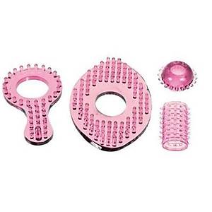 Pleasure Ring Collection Şeffaf Jely 4´lü Penis Ring Seti - Ürün Kodu: 4130