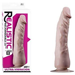 �arjl� 20 cm X 4.5 cm Titre�imli Realistik Ger�ek�i Penis - Model 3 - �r�n Kodu: CN7143