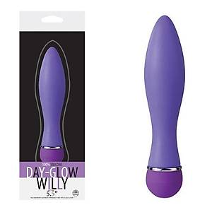 Day Glow Willy 10 Fonksiyon Titre�imli Konik Vibrat�r - �r�n Kodu: C-N1032M