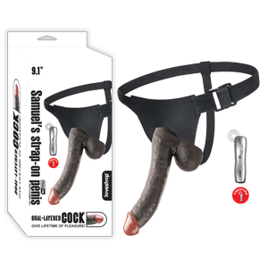 Samuel's 23 cm. Titre�imli Realistik Protez Penis - �r�n Kodu: LS-093Black