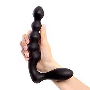 Lamour �ift Ba�l�kl� �iftler ��in Bo�umlu Anal Plug - �r�n kodu: 1315S