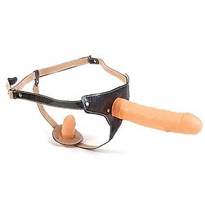 Lesbian Lover Realistik �ift Tarafl Tenrengi Protez Penis - �r�n Kodu: C7178