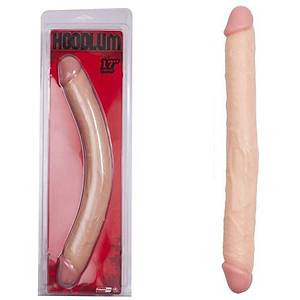 Hodlum 43 cm. X 5.cm. �ift Tarafl� Realistik Uzun Dildo - �r�n Kodu: C781