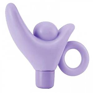 V-Ring Dilli Titreşimli Penis Ringi ve Topu - Ürün Kodu: E710