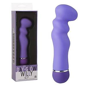 Day Glow Willy 10 Fonksiyon Titre�imli Bo�umlu Vibrat�r - �r�n Kodu: C109