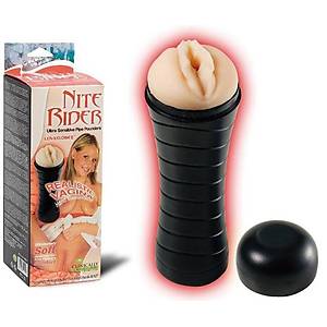 Nite Rider Deluxe 20 cm.Realistik Suni Vajina - �r�n Kodu: C80