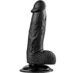 21 cm X 3.8 cm Realistik Vantuzlu Zenci Penis - �r�n Kodu:0156S