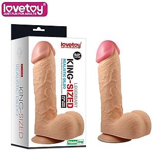 King Sized Extra Large 25 X 5.3 cm. Realistic Penis - �r�n Kodu: LV2206