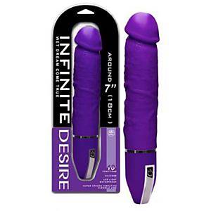 Infinity Desire 26 cm. X 5 cm.10 Ritim Titre�imli Teknolojik Vibrat�r - �r�n Kodu: E228