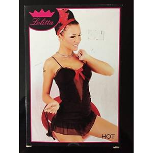 Lolitta Candy Girl Transparan Seksi T�l Elbise - �r�n Kodu: G009