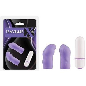 Traveller X Titre�imli �ift Ba�l�kl� Mini Vibrat�r Seti - �r�n Kodu: C021