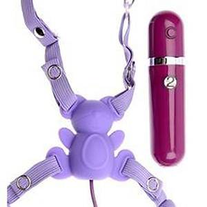 Wonderfull 10 Fonksiyon Titre�imli Belden Ba�lamal� Orgazm Kelebe�i - �r�n Kodu: C1304