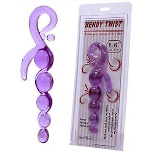 Bendy Twist Purple Jel Anal Probe - �r�n Kodu: B1249