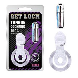 Get Luck 7 Fonksiyon Titreşimli Dilli Jel Penis Ringi, Halkası - Ürün Kodu: CH0022