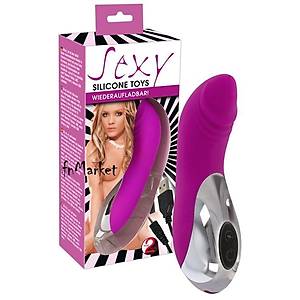 Usb �arjl� Sexy Silikon 10 Ritim Titre�imli Teknolojik Vibrat�r - �r�n Kodu: 579564