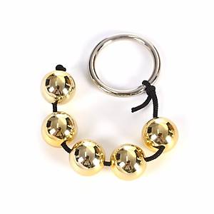 Goldenball 2 cm.�ap�nda X 35 cm. 5'li Anal Vajinal Toplar - �r�n Kodu: 25087