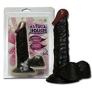Natural Seducer Zenci Realistik Dildo 15.2 cm - �r�n Kodu: C734Z