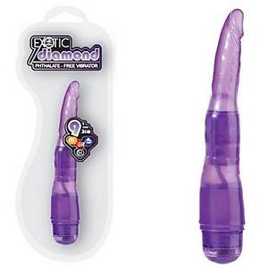 Diamond 10 Fonksiyon Titre�imli 23 cm. Jel Vibrat�r - �r�n Kodu: C1167