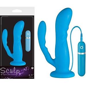 Sculp 10 Ritim Titre�imli % 100 Silikon �atal Vibrat�r - �r�n Kodu: C794