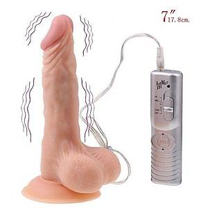 Captain Stabbing 18 cm. Titre�imli Realistik Penis - �r�n Kodu: C159