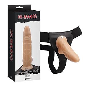 Hi Basic Hollow Cock 18 cm X 4 cm ��ibo� Titre�imli Belden Ba�lamal� Penis - �r�n Kodu: CCH7260