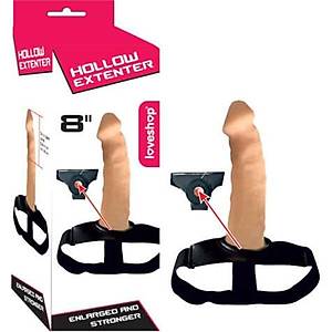 20 cm ��ibo� Wearable Sleeve Realistik Protez Penis - �r�n Kodu: 605T