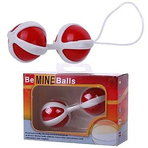 Be Mine �kili Bilyal� Anal Vajinal Zevk Topu Kegel Egzersiz Toplar� - �r�n Kodu: B1276