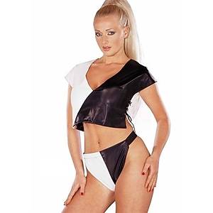 Joyce Jones Designer Siyah Beyaz �kili Tak�m - �r�n Kodu: 95106