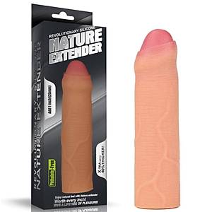 Lovetoy Nature 4.5 cm. Dolgulu Realistik Et Penis K�l�f� - �r�n Kodu: 4212F