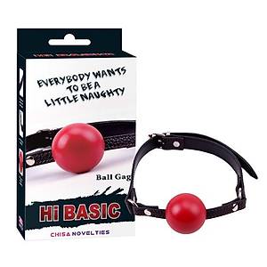 Hi Basic Ball Gag Fantezi A��z Topu - �r�n Kodu: CH9006