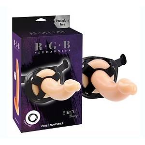 R.G.B 19 cm P�r�zs�z E�ik Protez Penis �zel Model - �r�n Kodu: C-CH7088