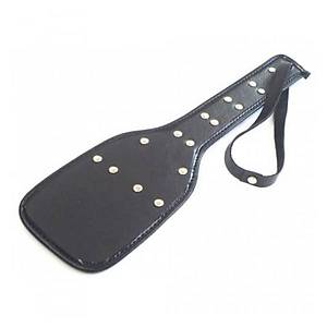 Siyah Deri Fantezi �aplak - �r�n Kodu: E725