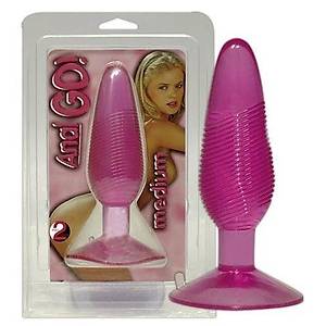 Almanya'dan 15 cm. X 4 cm. Anal Go �effaf Jel Anal Plug - �r�n Kodu: 524220