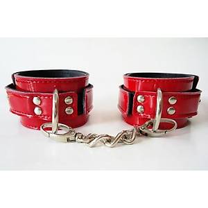 Parlak K�rm�z� Deri El Kelep�esi - �r�n Kodu: E932