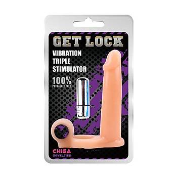 Get Luck Cyberclone Titreşimli Anal Plug ve Penis Halkası - Ürün Kodu: C-CH0025