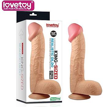 King Sized Extra Large 29.5 X 5.3 cm. Realistic Penis - rn Kodu: LV2207