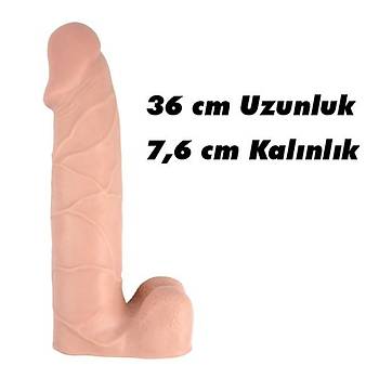 Cal-King Dicks Invader's Whopper 36.2 X 7.6 cm. Realistk Dildo - rn Kodu: C-CH7315