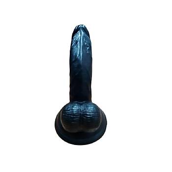 13 cm. Realistik Anal Penis Anal Vajinal Dildo - rn Kodu: PX033S