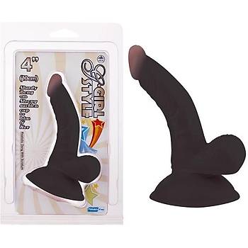 Realistik 10 cm. zel Model Zenci Penis - rn Kodu: C773Z