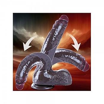 26 cm Black Giant XXL Ger�ek�i Silikon Dildo - �r�n Kodu: YCS001