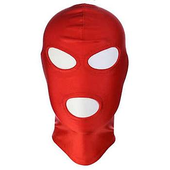 Kırmızı Fetiş Maske - Ürün Kodu: E1027