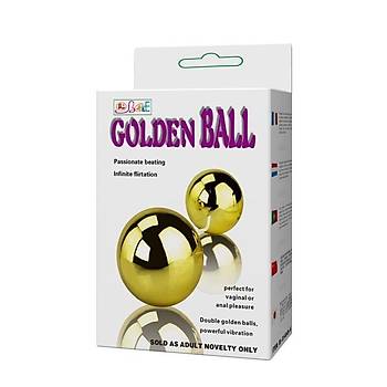 Goldenball Titreþimli Ýkili Altýn Toplar - Ürün Kodu: E92
