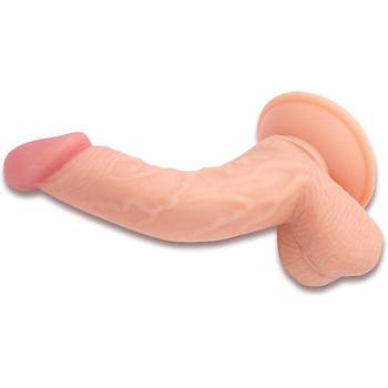 Curved Passion Vantuzlu Realistik Penis 19 cm.boy - rn Kodu: C178