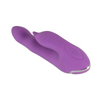 Klitoris Uyarıcılı Titreşimli 20 cm.Teknolojik Vibratör - Ürün Kodu: 579734