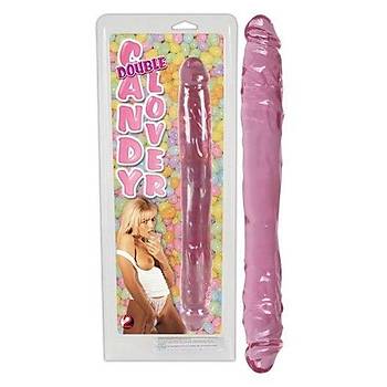 30 cm Candy Double Lover ift Tarafl Jel Dildo Penis - rn Kodu: 526096