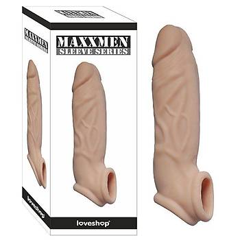 Maxxmen 5 cm. Dolgulu Realistik Et Penis Klf - rn Kodu: LS-518