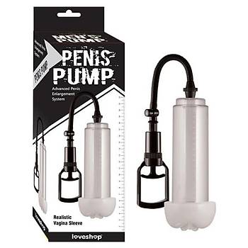Realistik Diyaframlı Penis Pompası - Ürün Kodu: 2190