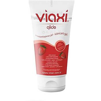 Viaxi-Glide Çilek Aromalı Kayganlaştırıcı Jel 100 ml. - Ürün Kodu: C509